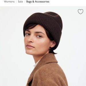 Madewell Brown Knit Beanie